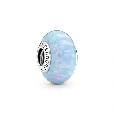 Image of Pandora Opalescent Ocean Blue Charm