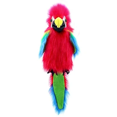 Image of The Puppet Company Large Birds Amazon Macaw, Multi colored, 45 centimeters