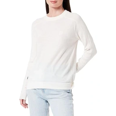 Image of G STAR RAW Women&#039;s Core r knit wmn Knits, Beige (eggnog D23683 B692 G076), S