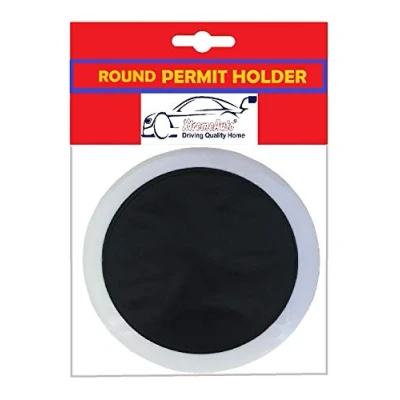 Image of Xtremeauto Car/Van/Lorry Truck Round Circular Standard Tax Disc Ticket Holder