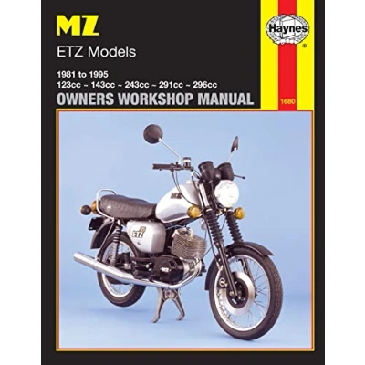 Image of MZ ETZ Models (81 95) Haynes Repair Manual (Paperback)