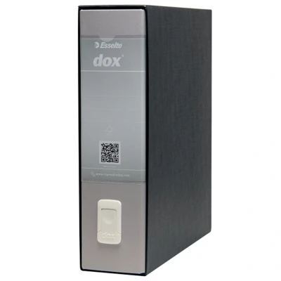 Image of Esselte Dox 1 Class Box Lever Arch File, A4. Grey