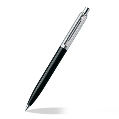 Image of Sheaffer Sentinel Refillable Ballpoint Pen, Black Resin, Brushed Chrome appointments