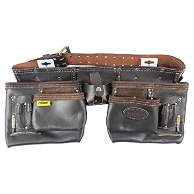 Image of Rolson 68889 Double Oil Tan Tool Pouch