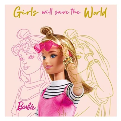 Image of Barbie Birthday Card, Official Greeting Happy Card