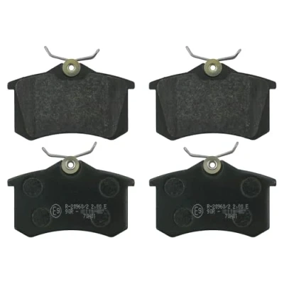 Image of 440605713R Brake pad set BLUE PRINT ADR164201 Rear Axle AUDI: A4 B7 Avant, Saloon, A6 C5 RENAULT: Modus / Grand Modus, CLIO 3, MEGANE 2
