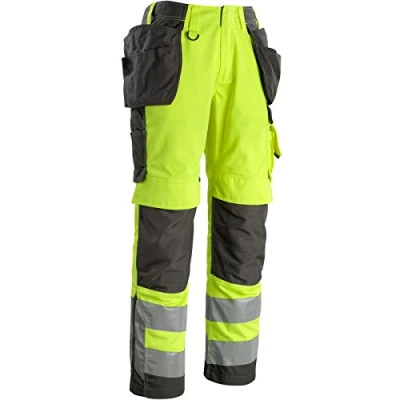 Image of Mascot Wigan Craftsmen&#039;s Trousers Hi vis Yellow/Dark Anthracite 90C49 (L35W33.5)