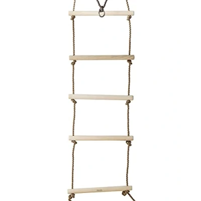 Image of Jaques of London Rope Ladder Garden Toys Outdoor Kids Play Equipment For Children Climbing Frame Accessories Since 1795