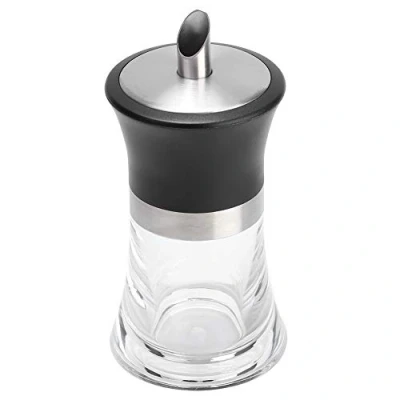 Image of AUNMAS Sugar Jar, 5.9x2.8x2.8in Dispenser Glass Storage Jars Airtight Food Containers Household Acrylic Jar Shaker for Kitchen (100ml)