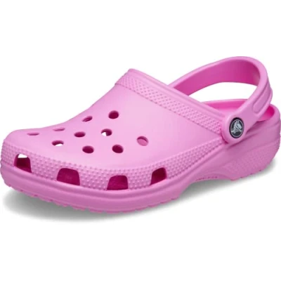 Image of Crocs Unisex Classic Clogs (Best Sellers) , Taffy Pink,10 UK Men/ 11 Women