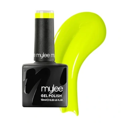 Image of Mylee Gel Nail Polish 10ml [You Had Me at Yellow] UV/LED Soak Off Art Manicure Pedicure for Professional, Salon &amp; Home Use [Neon Range] Long Lasting Easy to Apply