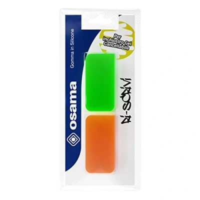 Image of Osama, Rewrite Coloured Silicone Erasers, Valid for Erasable Gel Pens, Eraser Children and Adults Stationery, School Office Stationery