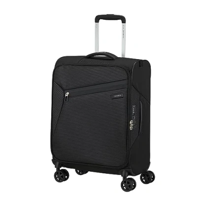 Image of Samsonite Litebeam Cabin Luggage, Black, S (55 cm 20 L), Spinner