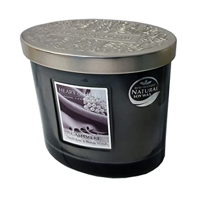 Image of Heart &amp; Home Twin Wick Ellipse Candle (Cashmere)