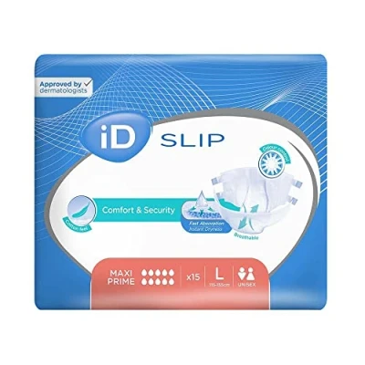 Image of Expert Slip Maxi Prime Large Cardboard Box of 45 All in one Briefs