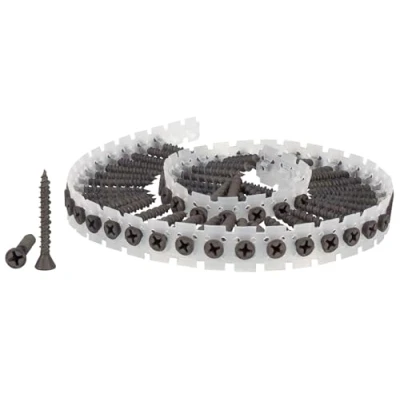 Image of Senco DuraSpin® Collated Screws Fermacel Fibre board to wood 3.9 x 30mm (Pack 1000), ideal for Fermacell applications and is suitable cordless mains operated machines