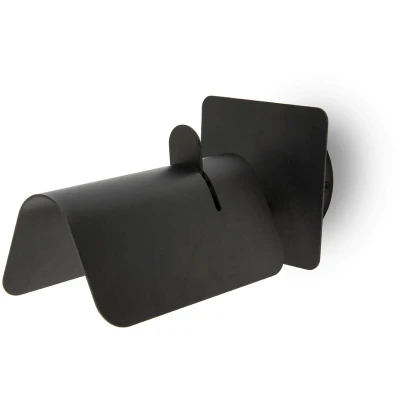 Image of Smile Adjustable 1 Light Indoor Wall Black, E27