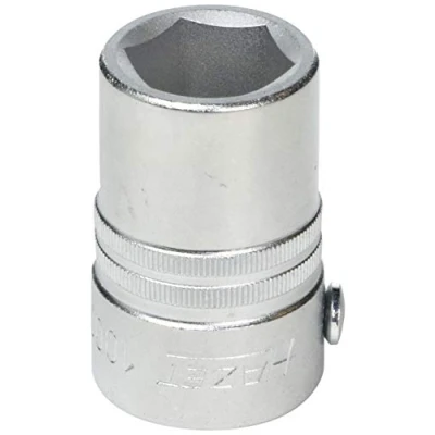 Image of HAZET 1000 21 52 mm 6 Point Hexagon Profile Socket Chrome Plated/Polished