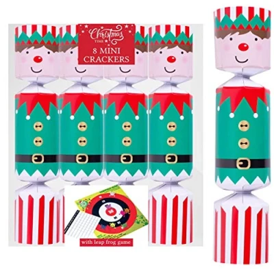 Image of RSW CHRISTMAS 8 MINI ELF CRACKERS XM6093