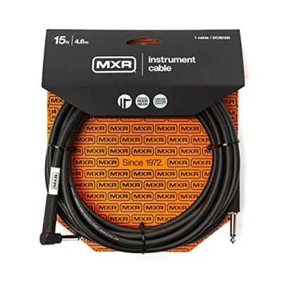 Image of MXR DCIS15R Cable 15ft 1.5m 4.6m Instrument Right Angle Each