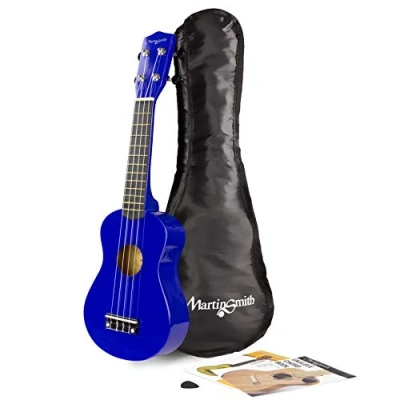 Image of Martin Smith Soprano Ukulele with Bag &amp; Chord Book