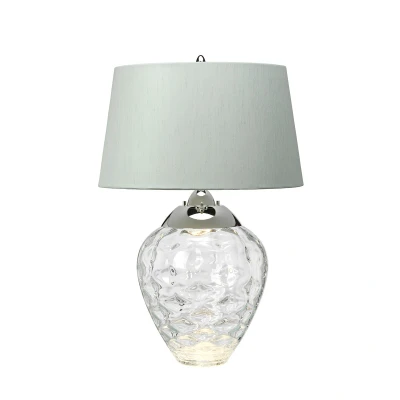 Image of Samara Table Lamp Metal Work Polished Nickel