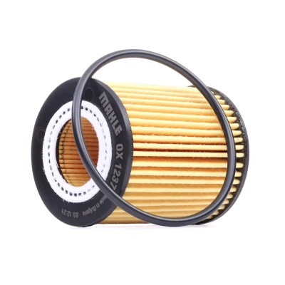 Image of 1624797780, 1680682480, 9814560680 Oil Filter MAHLE ORIGINAL OX 1237D Insert PEUGEOT: 508 II, 308 SW 2, 2008 CITROËN: Berlingo, C5 Aircross