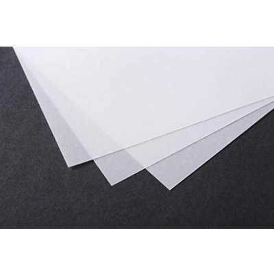 Image of Clairefontaine Ref 975120C Tracing Paper (5 Sheets) 70x100cm Sized, 140g, High Transparency, Smooth Surface, Acid Free, Printable Suitable for Ink, Marker &amp; Pencil