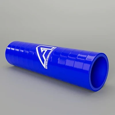 Image of 25mm 1 inch ID Silicone Straight Hose Joiner Coupler 100mm Length Blue