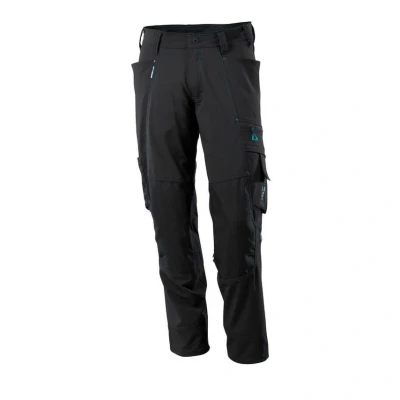 Image of Mascot 17179 311 09 90C51 Trousers with Kneepad Pockets, Black,