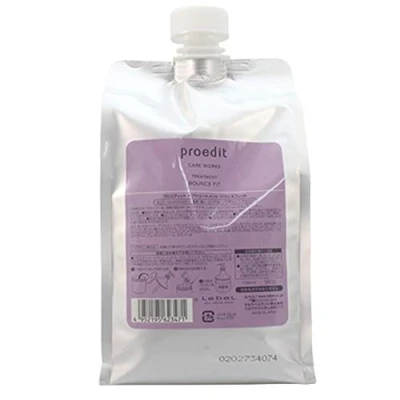Image of Lebel Proedit Care Works Treatment Bounce Fit 1000ml Refill (Green Tea Set)