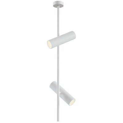 Image of Elti Ceiling Spotlight Pendant Lamp White, 2 Light, GU10