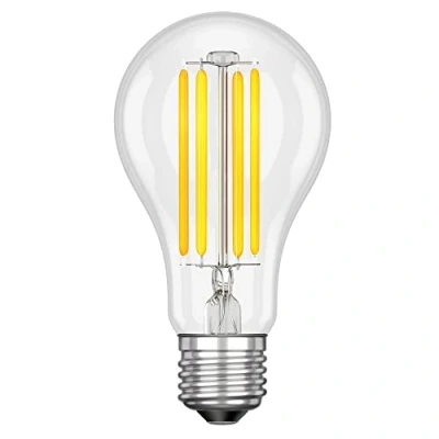 Image of ledscom.de E27 LED Bulb, A70, Warm White (2700 K), 12,5 W, 1600lm, LED, lamp, Filament, 1500lm, E27, 100W, 120W, 150W, 2700K, Glass,