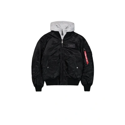 Image of Alpha Industries Bomber Jacket MA 1 D Tec black / grey S