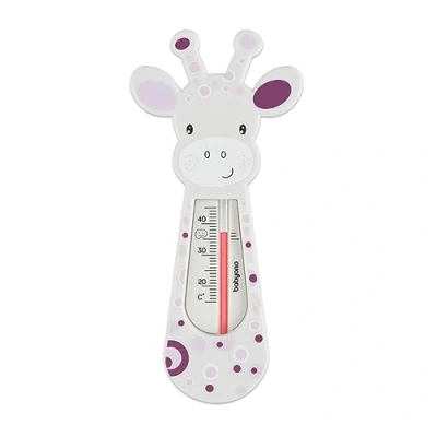 Image of Baby Safe Floating Bath Thermometer GIRAFFE (Grey)