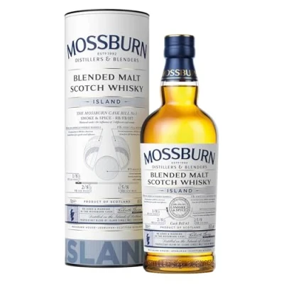 Image of Mossburn Island Blended Malt Scotch Whisky, 70 cl
