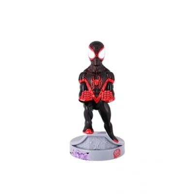 Image of Cable Guys Marvel Miles Morales Spiderman Gaming Accessories Holder &amp; Phone for Most Controller (Xbox, Play Station, Nintendo Switch)