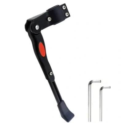 Image of Bike Kickstand, Rear Side Bicycle Stand, Adjustable Height 24 28 inches, Aluminium Alloy Universal Kickstand for Mountain Road