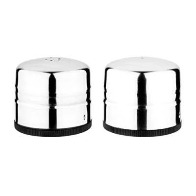 Image of Olympia Jumbo Salt and Pepper Shaker Set Made of Stainless Steel 60x70mm