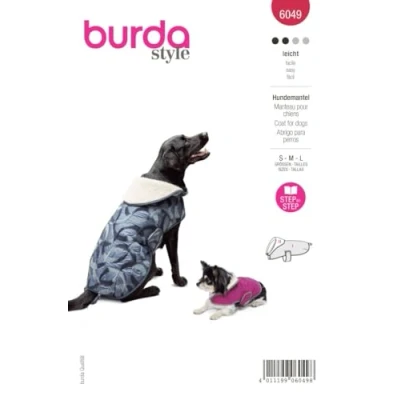 Image of Dog coat, Burda 6049 S/M/L