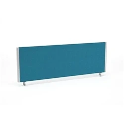 Image of Impulse/Evolve Plus Bench Screen 1200 Maringa Teal Silver Frame