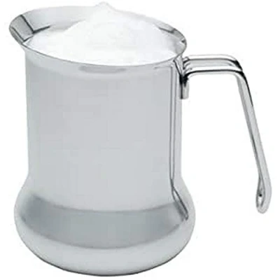 Image of Le Xpress Milk Frother Jug, Stainless Steel, Silver, 650 ml