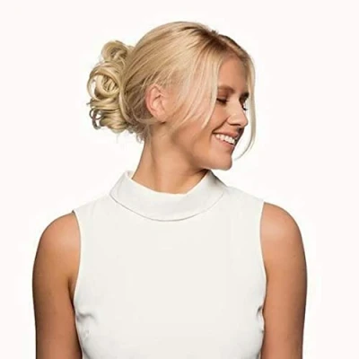 Image of Stranded International Fibre Curly Messy Bun (2 Nigella)