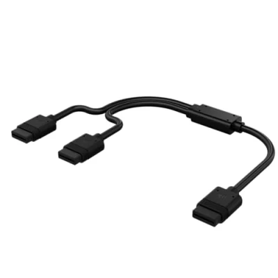 Image of Corsair iCUE LINK Y Cable 600mm Straight Black