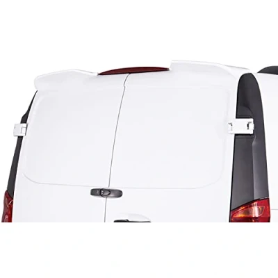 Image of RDX Racedesign Roof spoiler compatible with Mercedes Vito W447 2014 (with 2 rear doors) (PUR IHS), Unpainted, RDDS156
