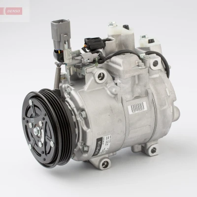 Image of 8831074031, 8831074032, 8832074030, 8841074020 AC Compressor DENSO DCP50126 TSB10C 12V PAG 46 R134a with magnetic clutch TOYOTA: iQ