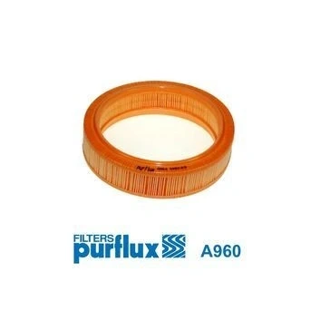 Image of GAF427 Air Filter PURFLUX A960 55mm 215mm Insert RENAULT: Super 5 Hatchback, 4 Estate