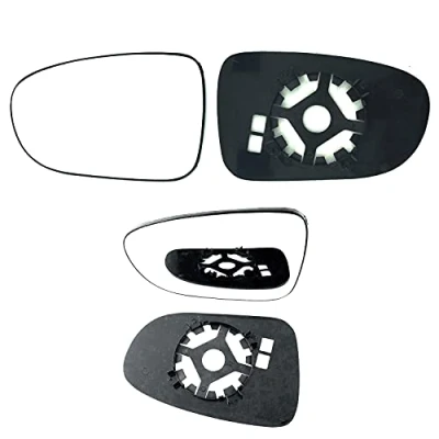 Image of Fits SEAT Alhambra, For 2009 to 2015 Convex Wing Mirror Glass LEFT HAND ( UK Passenger Side )