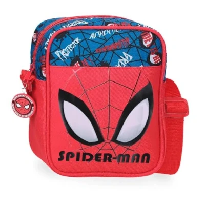 Image of Joumma Marvel Spiderman Authentic Shoulder Bag Red 15x20x6cm Polyester L, red,
