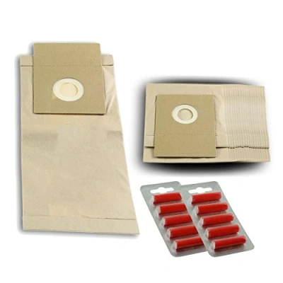 Image of First4spares Type E82 U82 E82N Dust Bags compatible with Electrolux The Boss Vacuum Cleaners (20 Pack + 10 Bag Freshener Sticks)